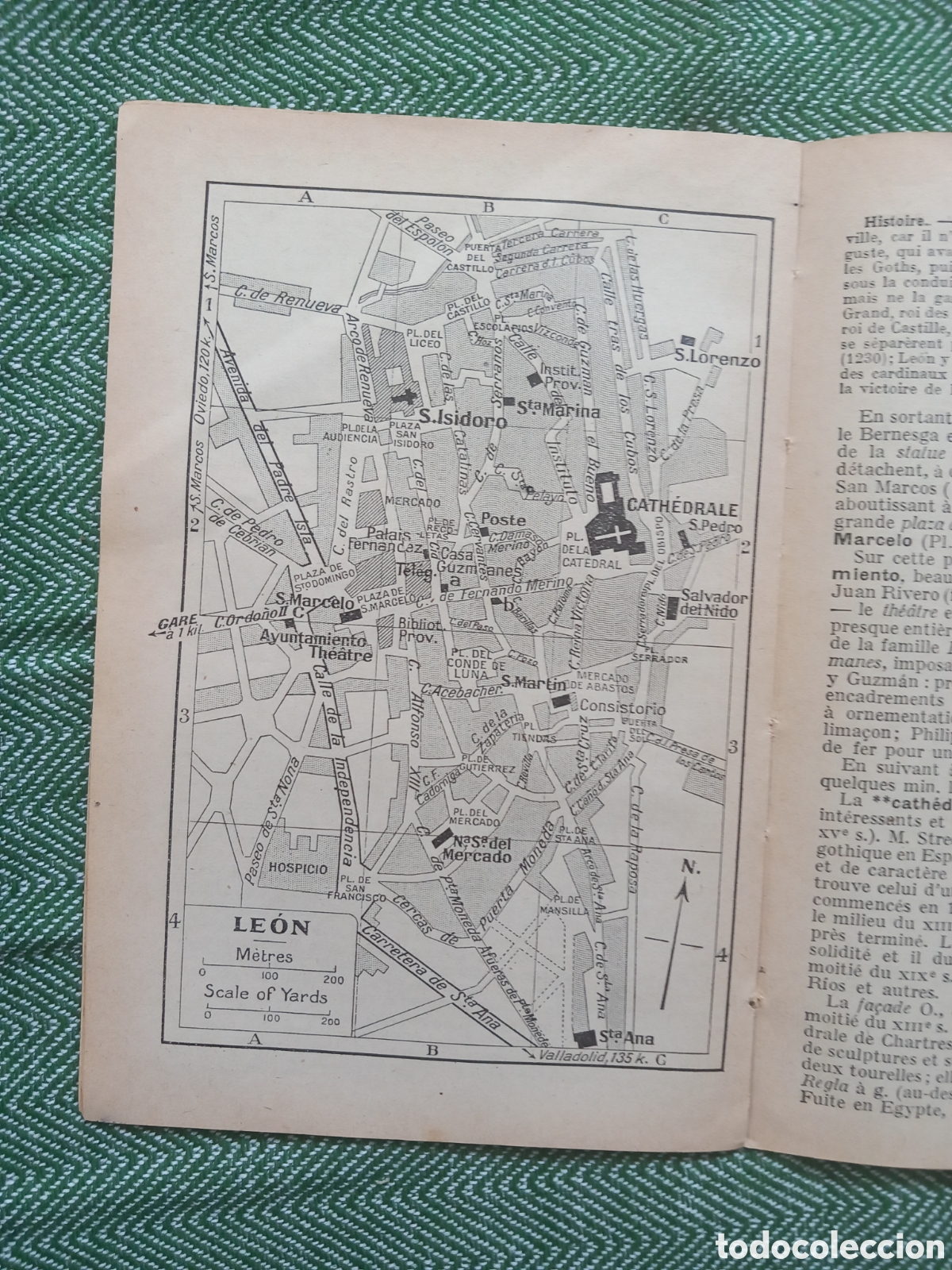 Mapas contempor&aacute;neos: Leon, mapa/ plano de la ciudad 1927 - Foto 1