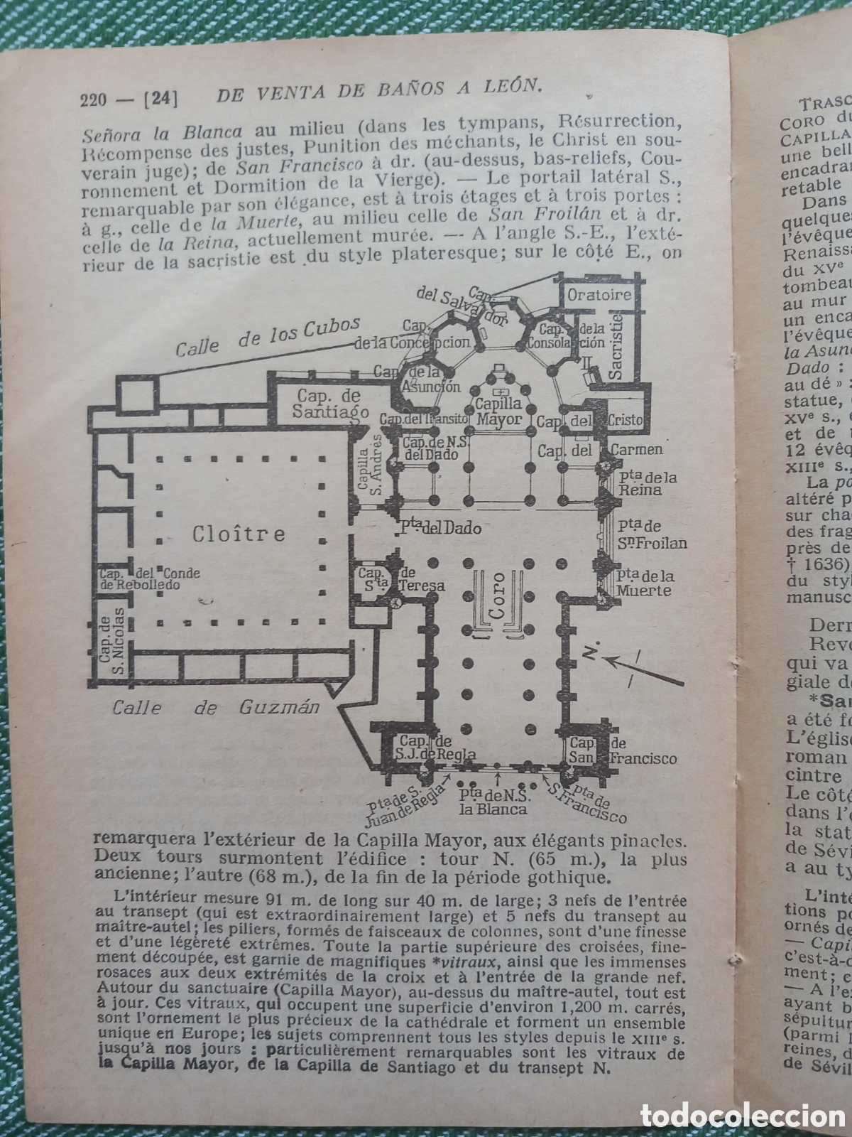 Mapas contempor&aacute;neos: Catedral de Le&oacute;n plano 1927 - Foto 1