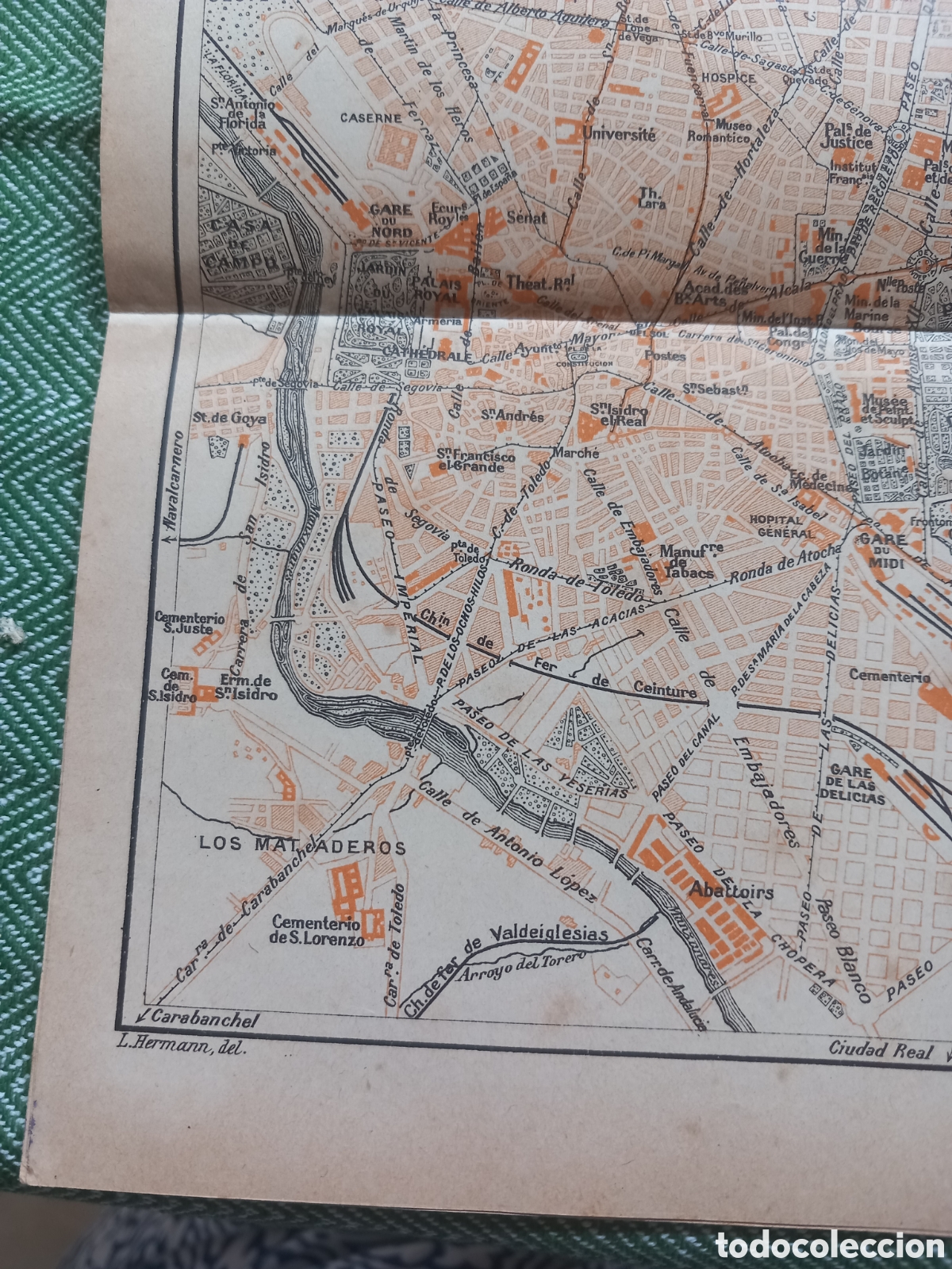 Mapas contempor&aacute;neos: Madrid, planos/ mapas de la ciudad 1927 - Foto 4