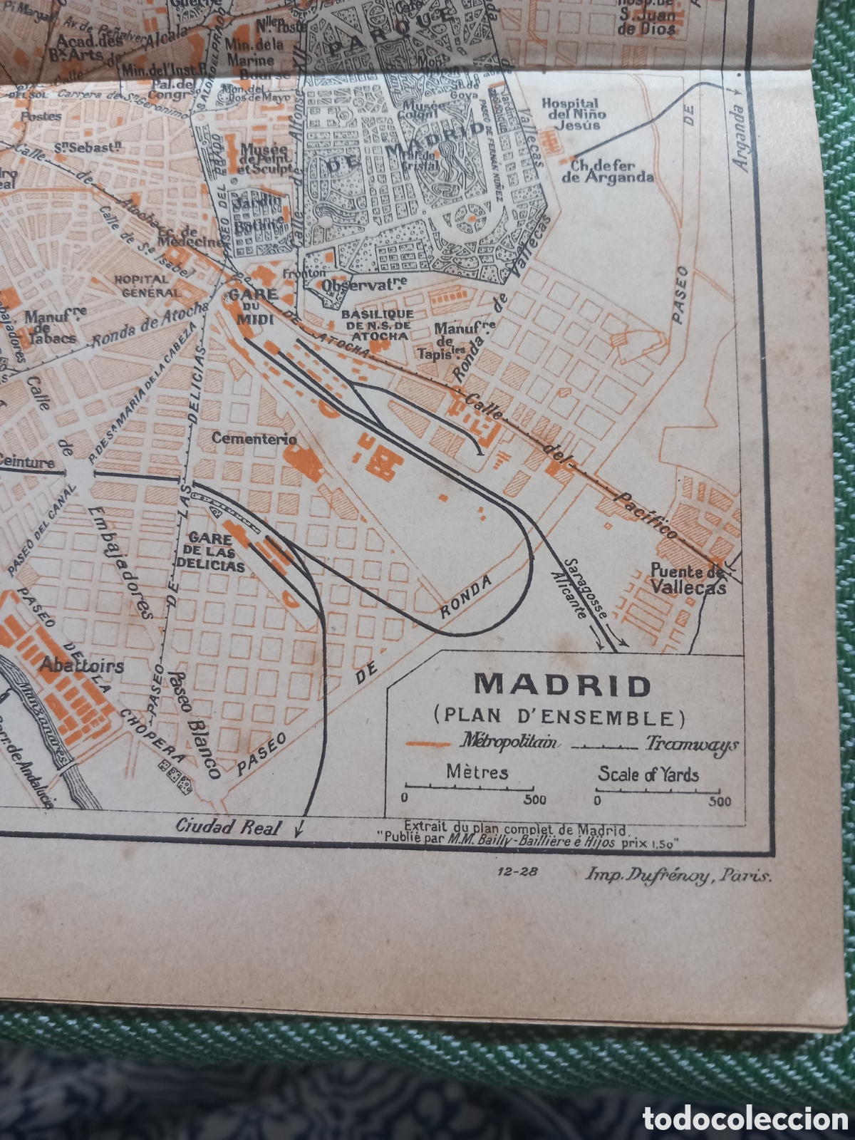 Mapas contempor&aacute;neos: Madrid, planos/ mapas de la ciudad 1927 - Foto 5