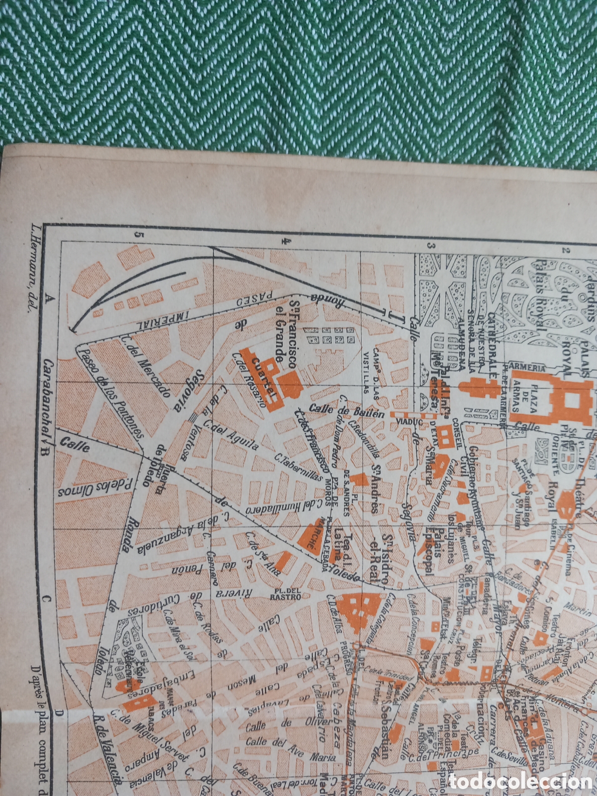Mapas contempor&aacute;neos: Madrid, planos/ mapas de la ciudad 1927 - Foto 7