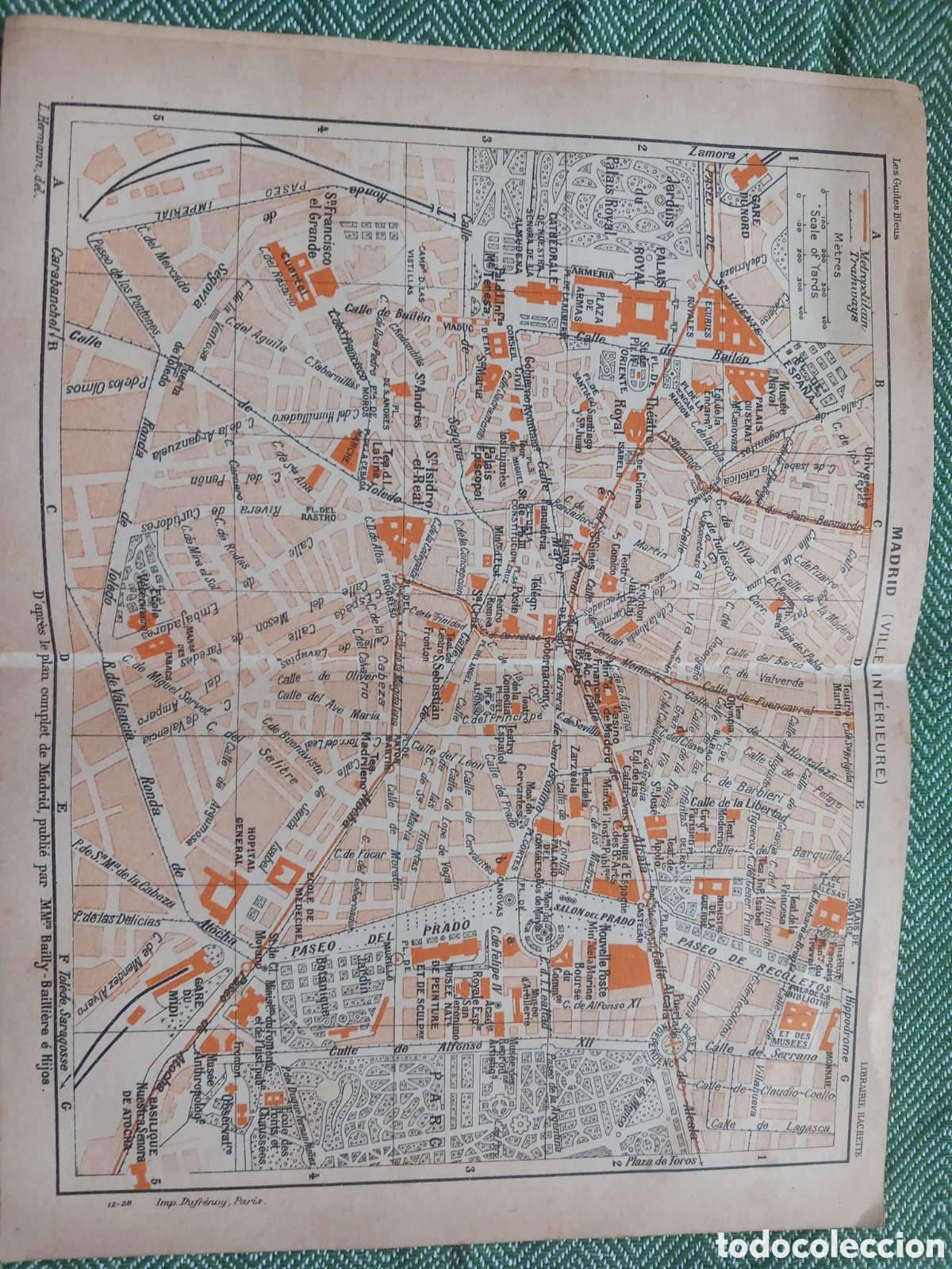 Mapas contempor&aacute;neos: Madrid, planos/ mapas de la ciudad 1927 - Foto 10