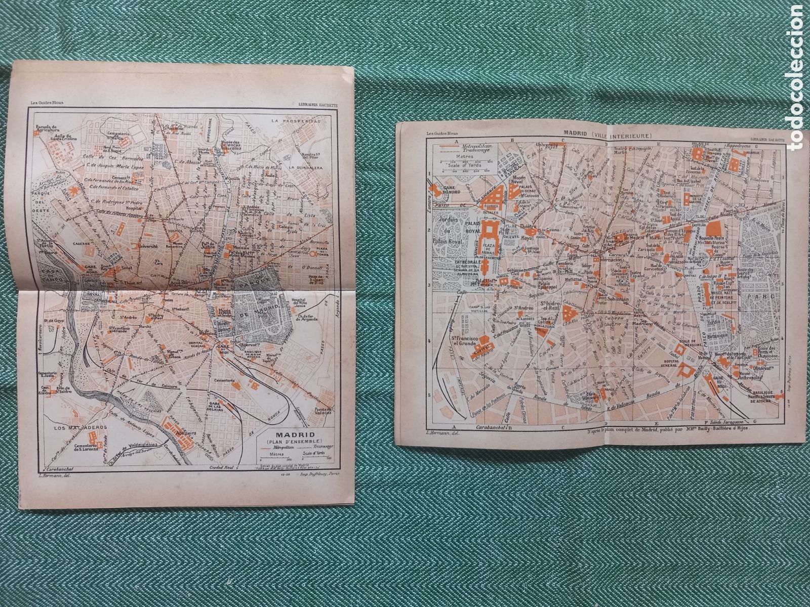 Mapas contempor&aacute;neos: Madrid, planos/ mapas de la ciudad 1927 - Foto 1