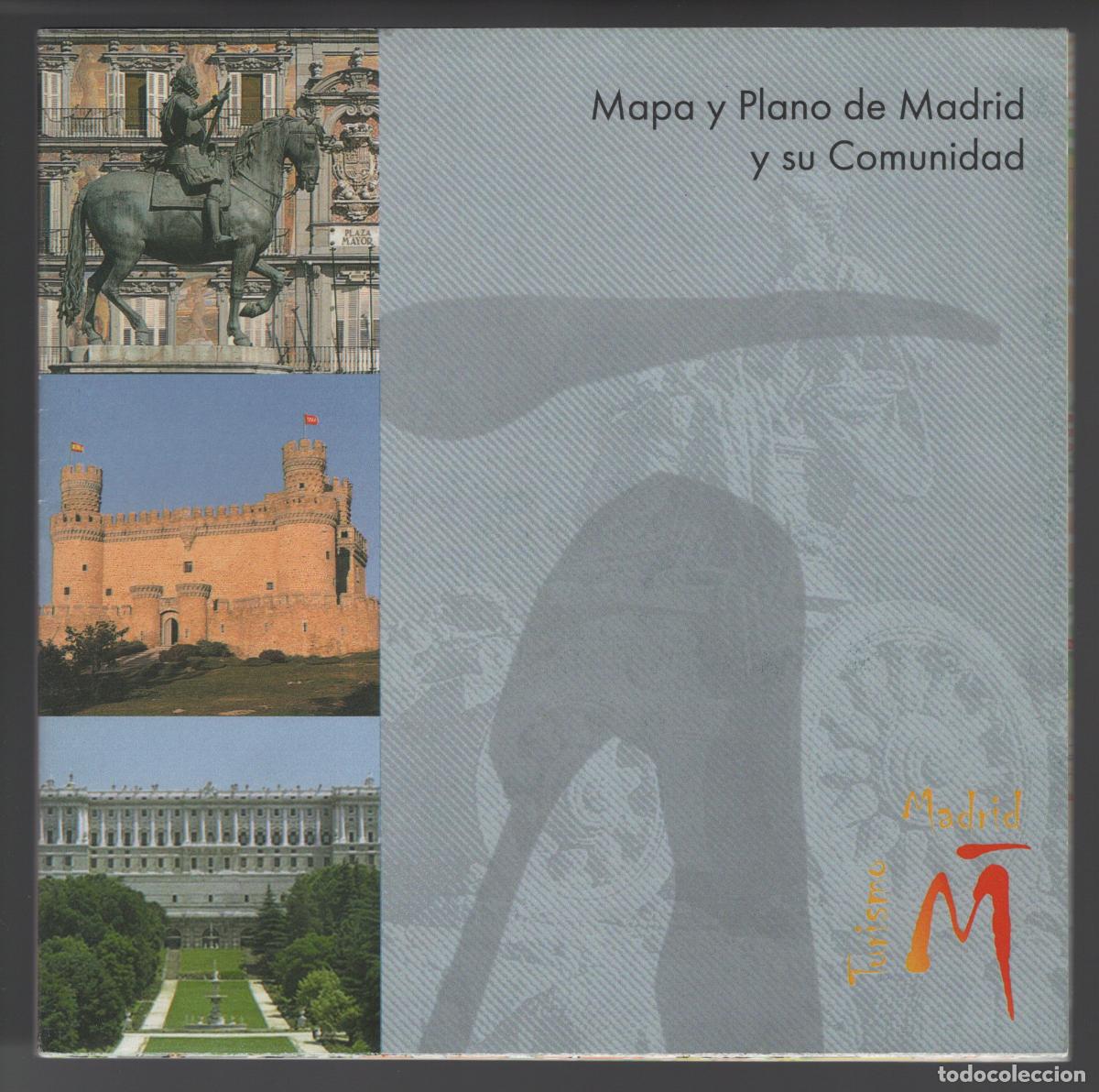 Mapas contempor&aacute;neos: MAPA Y PLANO DE MADRID Y SU COMUNIDAD - Foto 1