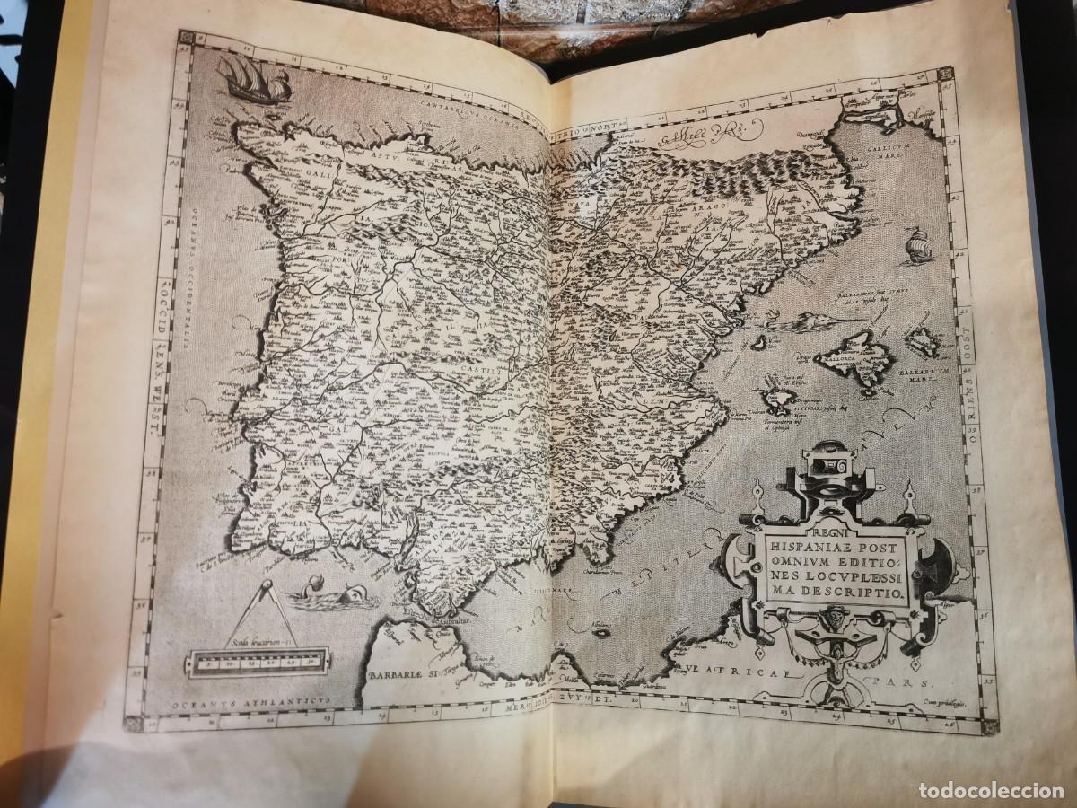 Mapas contempor&aacute;neos: Mapa Hispania siglo XVI Abraham Ortelius - Foto 1