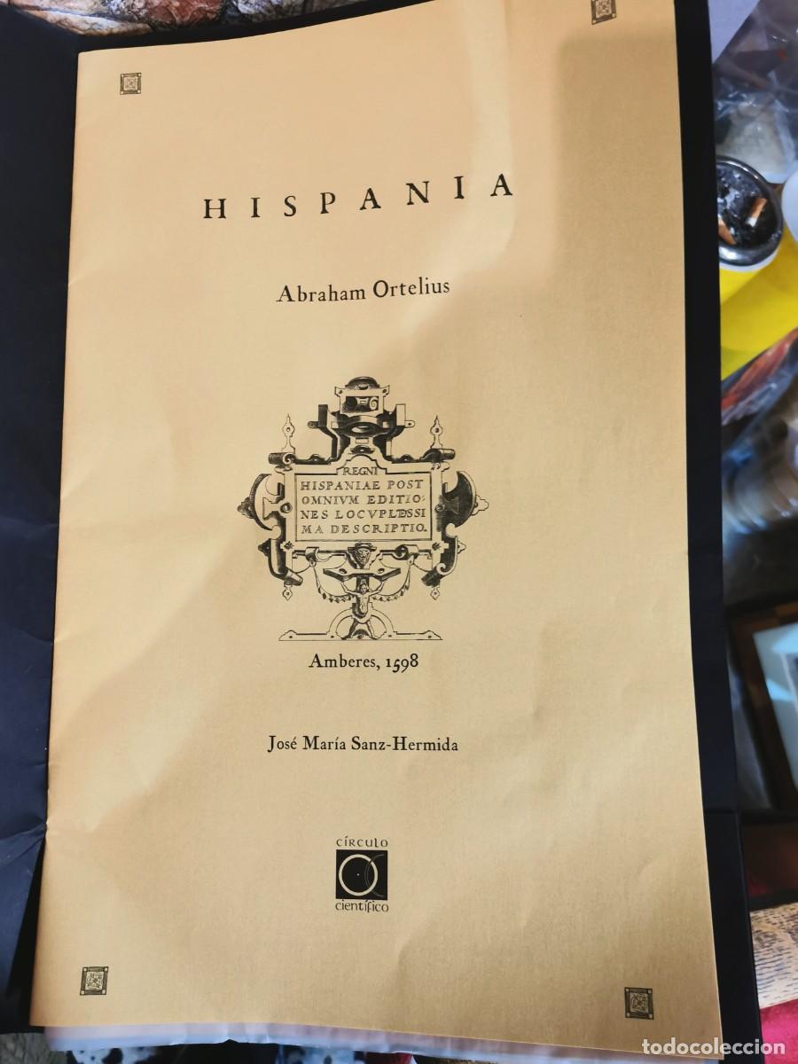 Mapas contempor&aacute;neos: Mapa Hispania siglo XVI Abraham Ortelius - Foto 4