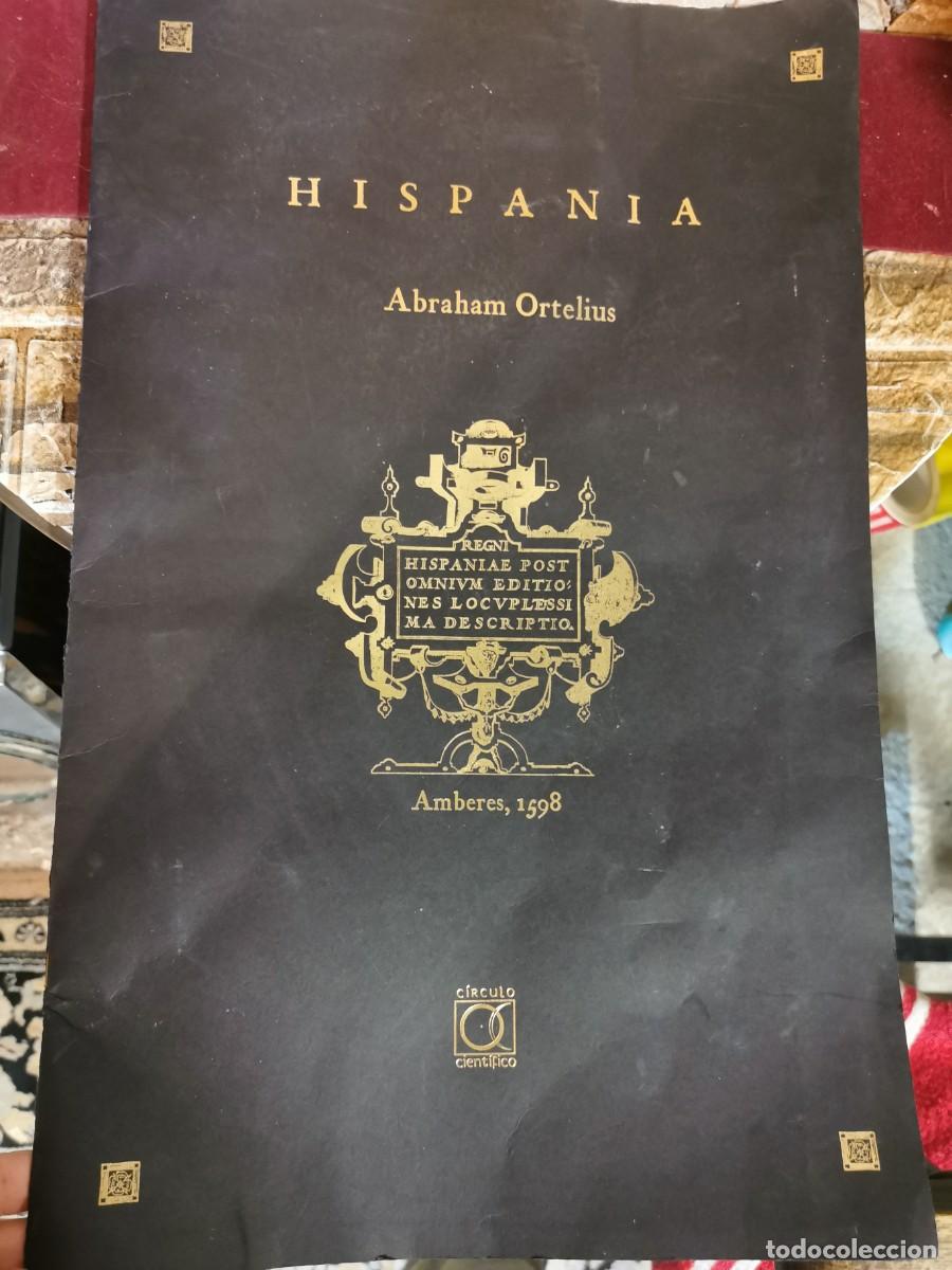 Mapas contempor&aacute;neos: Mapa Hispania siglo XVI Abraham Ortelius - Foto 5