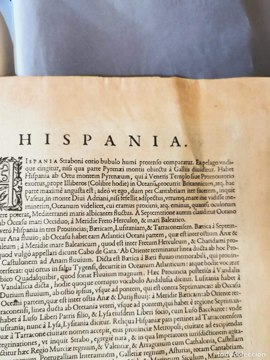Mapas contempor&aacute;neos: Mapa Hispania siglo XVI Abraham Ortelius - Foto 11