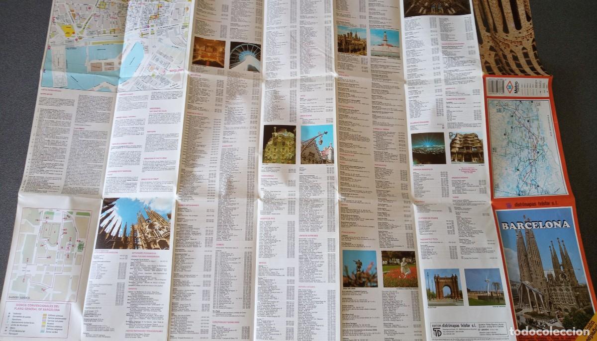 Mapas contempor&aacute;neos: Mapa plano de Barcelona - Foto 5