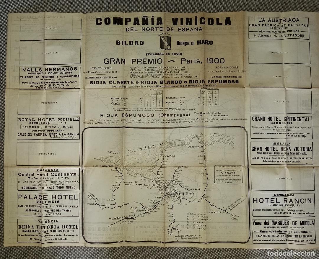 Mapas contempor&aacute;neos: Plano Gu&iacute;a de Ferrocarriles en 1900 - Foto 1