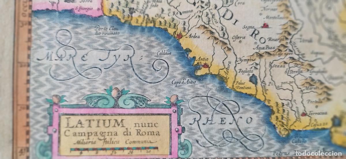 Mapas contempor&aacute;neos: Mapa antiguo. Campa&ntilde;a de Roma , 1633 - Foto 4