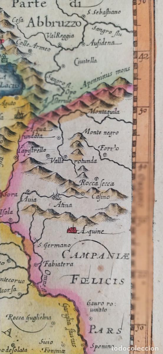 Mapas contempor&aacute;neos: Mapa antiguo. Campa&ntilde;a de Roma , 1633 - Foto 5