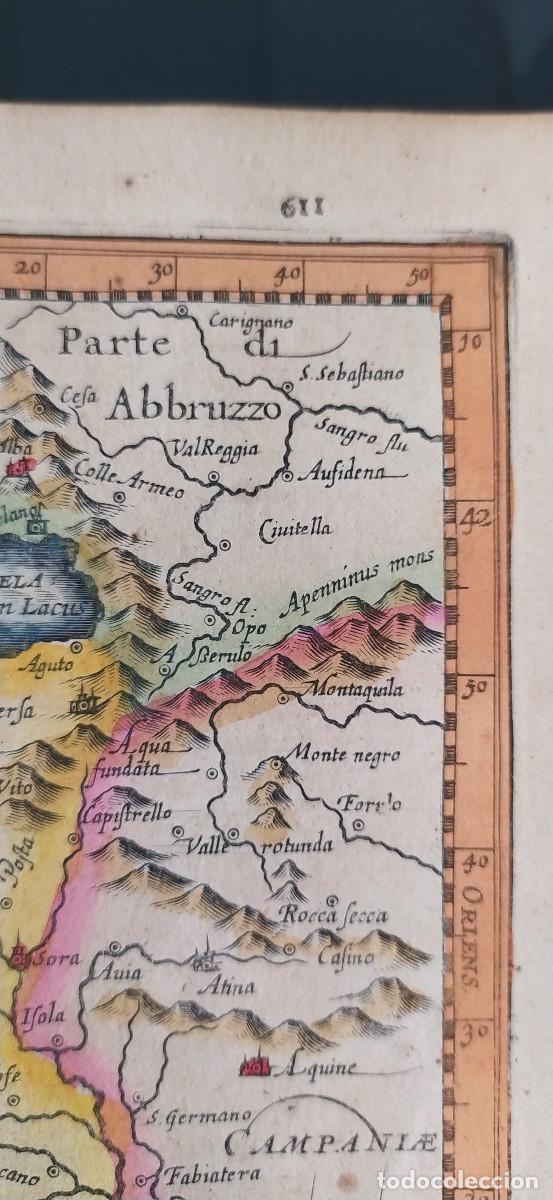 Mapas contempor&aacute;neos: Mapa antiguo. Campa&ntilde;a de Roma , 1633 - Foto 8