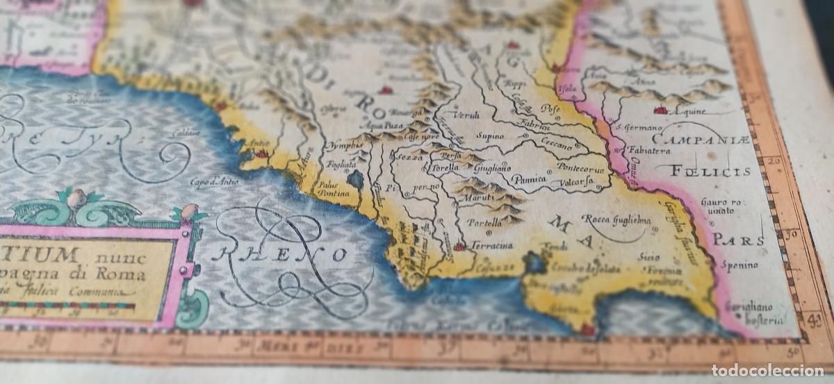 Mapas contempor&aacute;neos: Mapa antiguo. Campa&ntilde;a de Roma , 1633 - Foto 10