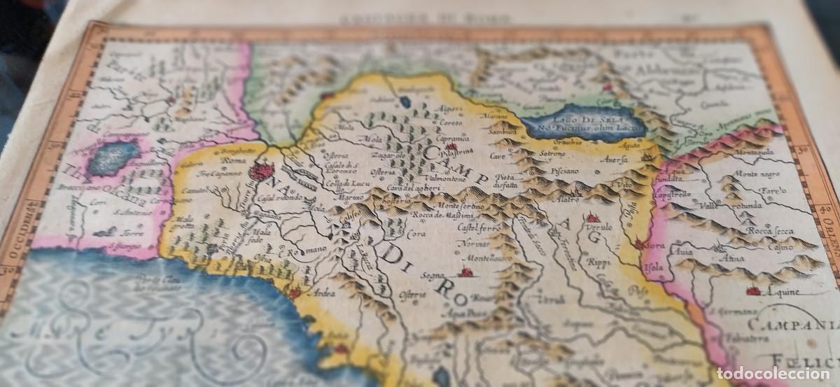 Mapas contempor&aacute;neos: Mapa antiguo. Campa&ntilde;a de Roma , 1633 - Foto 11