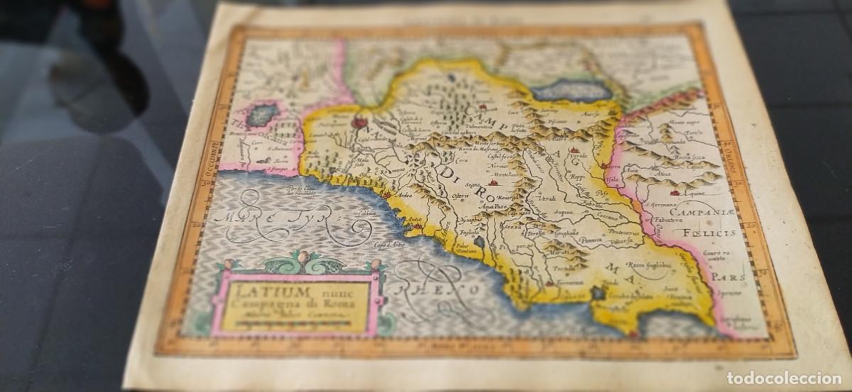 Mapas contempor&aacute;neos: Mapa antiguo. Campa&ntilde;a de Roma , 1633 - Foto 13