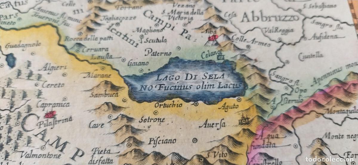 Mapas contempor&aacute;neos: Mapa antiguo. Campa&ntilde;a de Roma , 1633 - Foto 14