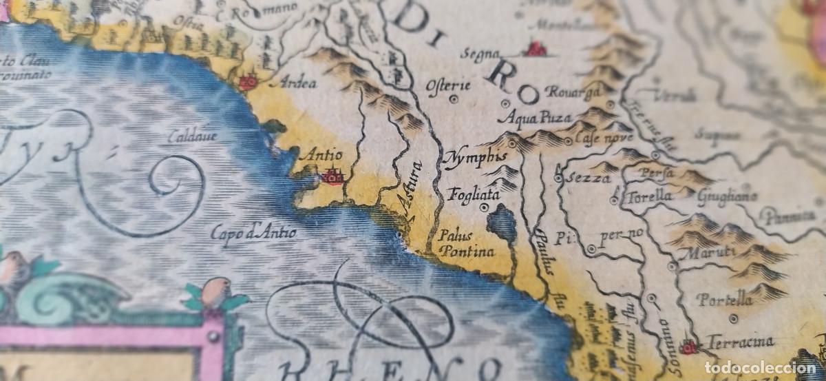 Mapas contempor&aacute;neos: Mapa antiguo. Campa&ntilde;a de Roma , 1633 - Foto 15
