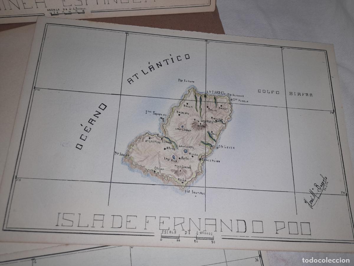 Mapas contempor&aacute;neos: ANTIGUOS MAPAS COLONIAS ESPA&Ntilde;OLAS. - Foto 3