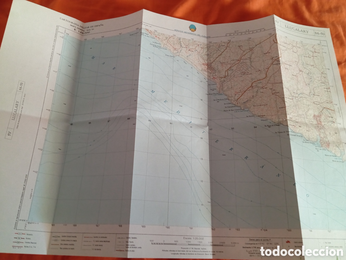 Mapas contempor&acirc;neos: CARTOGRAF&Iacute;A MILITAR DE ESPA&Ntilde;A MENORCA LLUCALARY