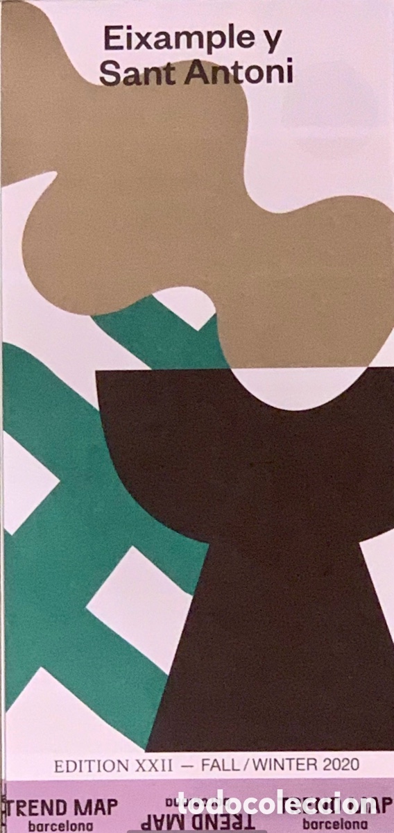Mapas contempor&aacute;neos: Mapa. Mapa Eixample y Sant Antoni. 2019. - Foto 1