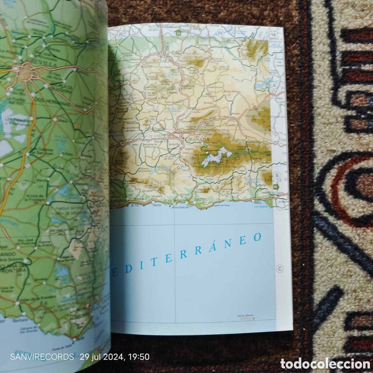 Mapas contempor&aacute;neos: MAPA ESPA&Ntilde;A Y PORTUGAL (CENTRO GEOGR&Aacute;FICO DEL EJERCITO) - Foto 2