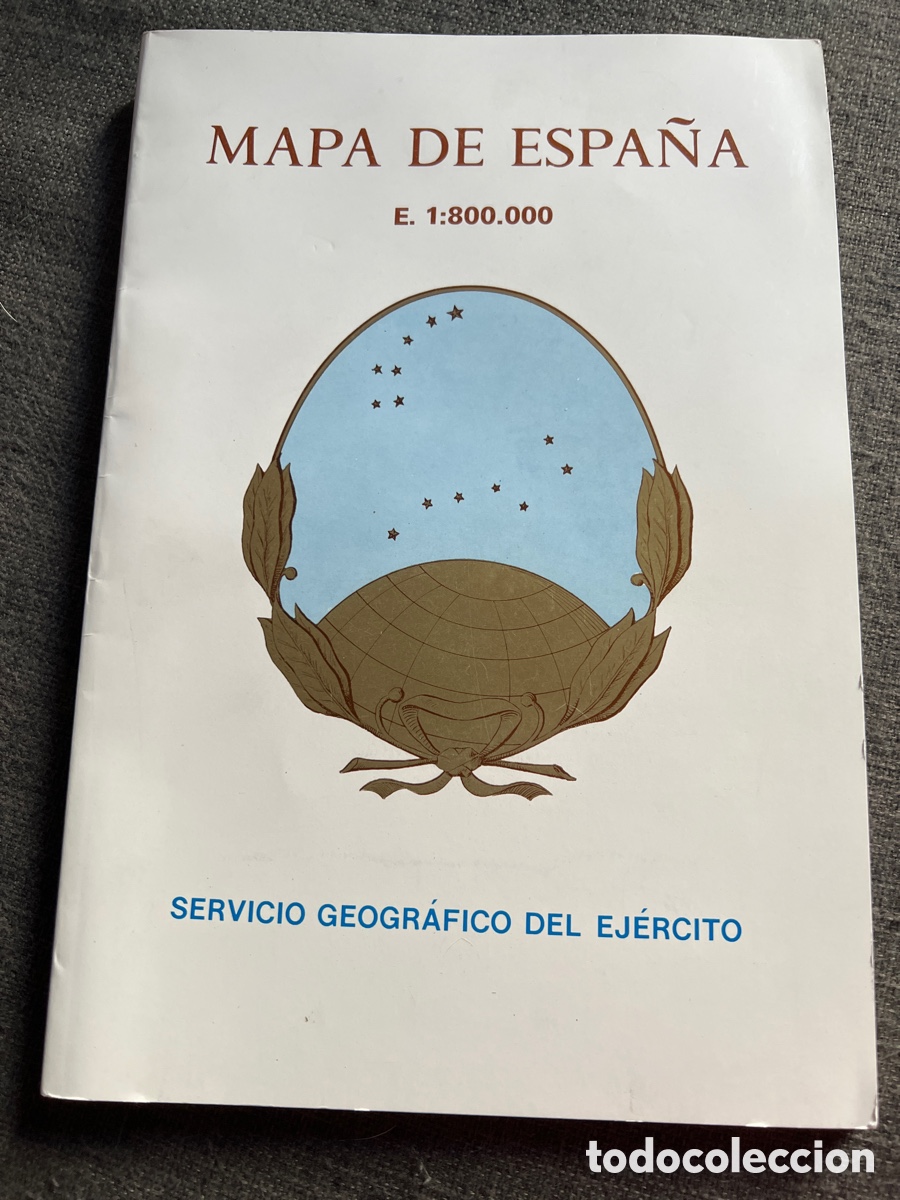 Mapas contempor&aacute;neos: Mapa Espa&ntilde;a 1998 colecci&oacute;n - Foto 1