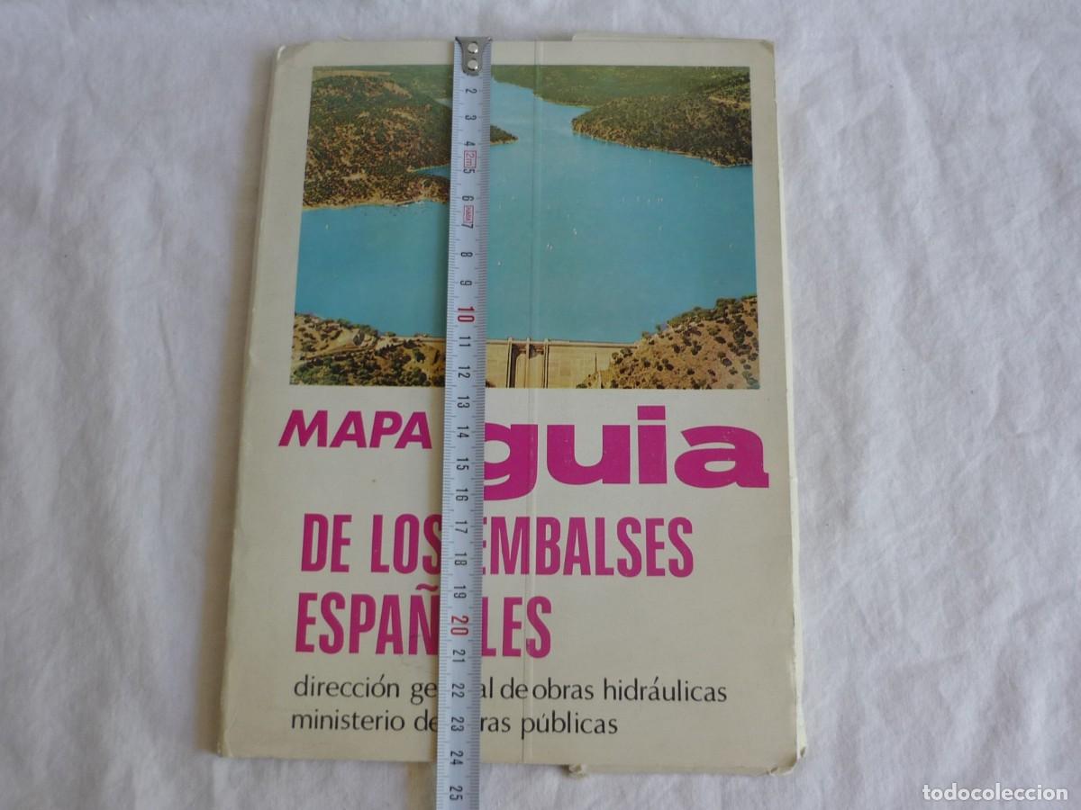 Mapas contempor&aacute;neos: Mapa gu&iacute;a de los embalses espa&ntilde;oles 1975 - Foto 4