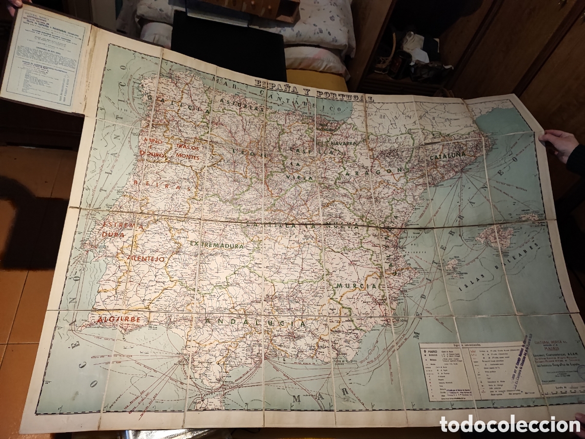 Mapas contempor&aacute;neos: Mapa libro completo Espa&ntilde;a y Portugal - Foto 5
