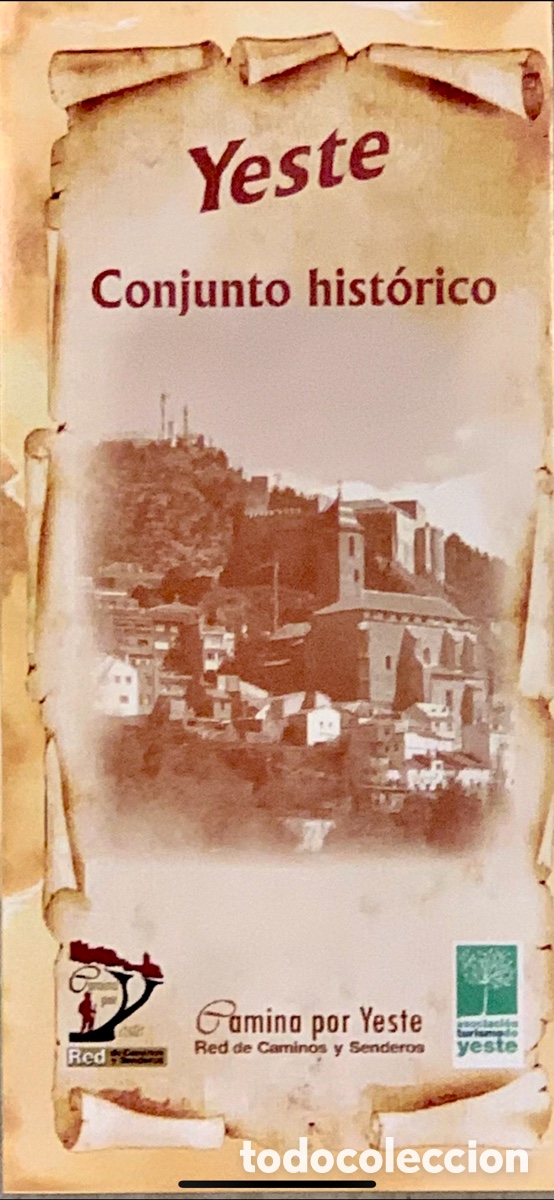 Mapas contempor&aacute;neos: Mapa. Conjunto Hist&oacute;rico. Yeste. - Foto 1