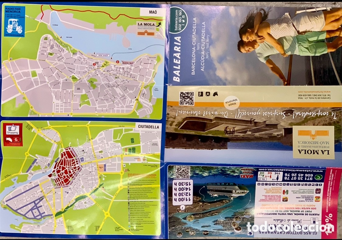 Mapas contempor&aacute;neos: Mapa. Menorca. Balear&iacute;a. Illes Balears. 2020. - Foto 3