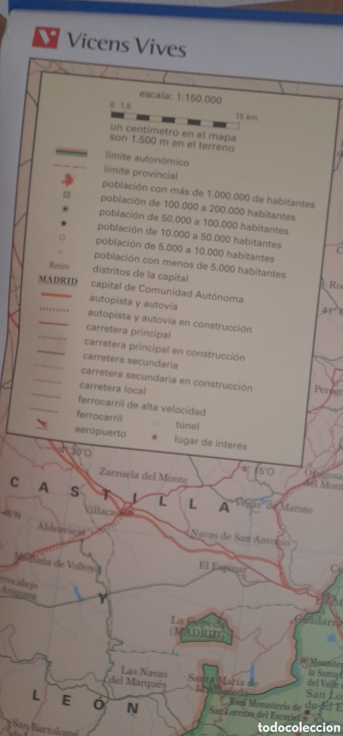 Mapas contempor&aacute;neos: Mapa mural Comunidad de Madrid - Foto 6