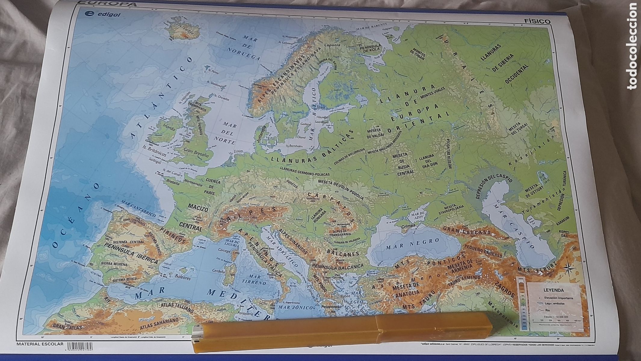 Mapas contempor&aacute;neos: Mapa de Europa plastificado - Foto 6