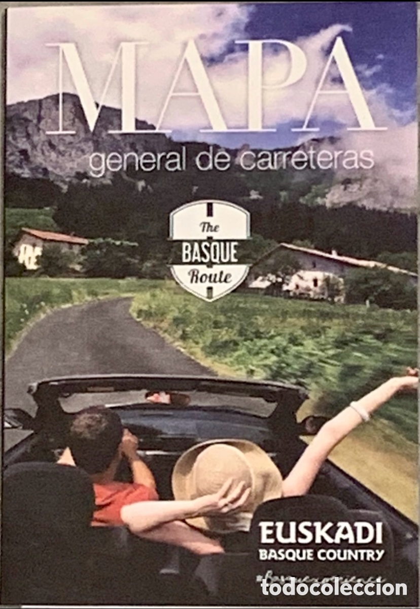 Mapas contempor&aacute;neos: Mapa. Mapa General de Carreteras. Euskadi. 2019. - Foto 1