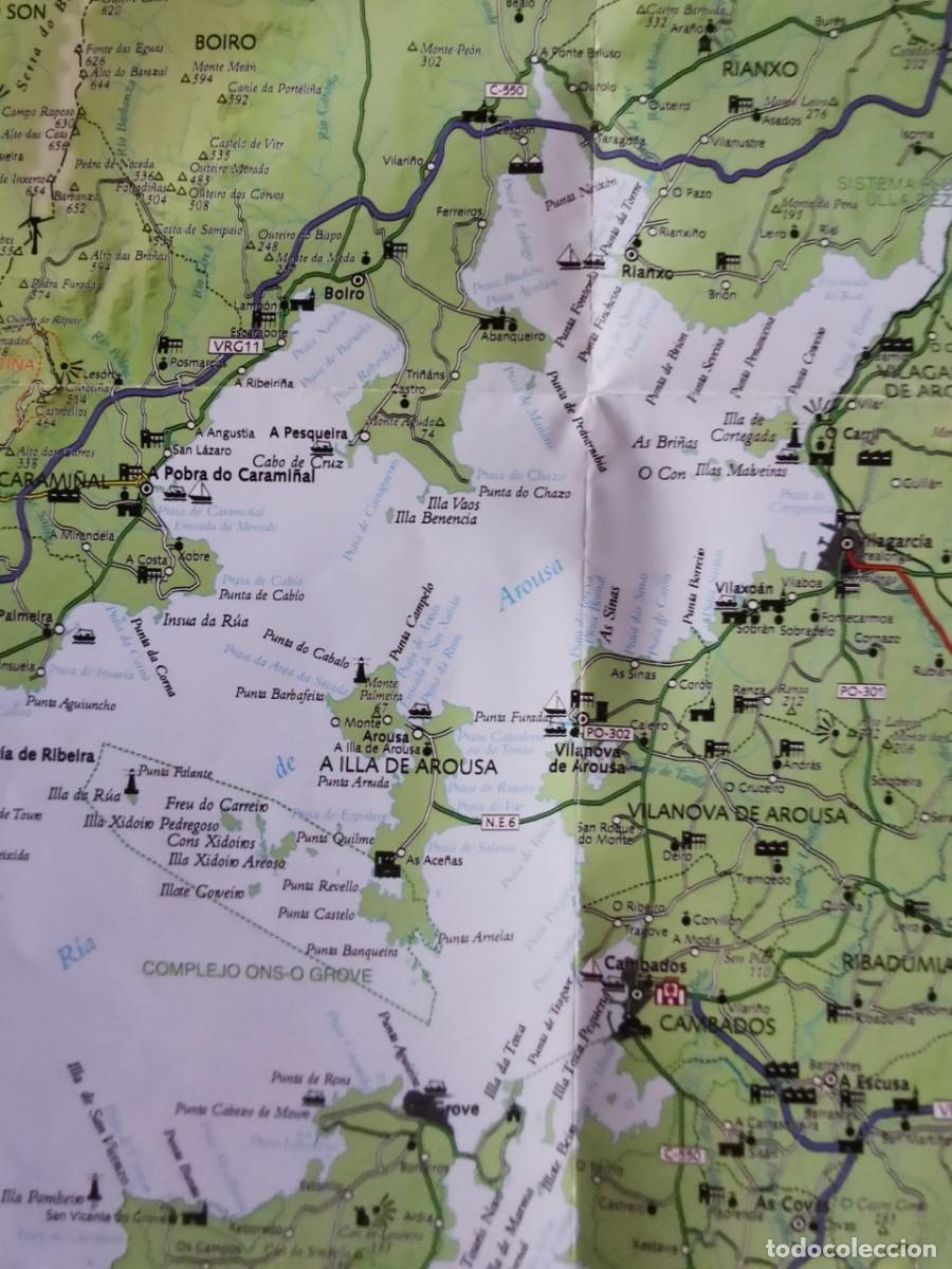 Mapas contempor&aacute;neos: MAPA. COMARCAS DE GALICIA. RIAS BAIXAS DEL NORTE. - Foto 5