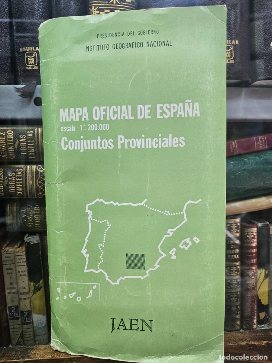 Mapas contempor&aacute;neos: MAPA OFICIAL DE ESPA&Ntilde;A: JAEN - Foto 1