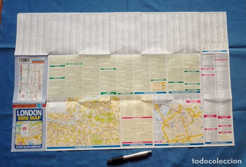 Mapas contempor&aacute;neos: london mini map Bensons mapguides - Foto 1