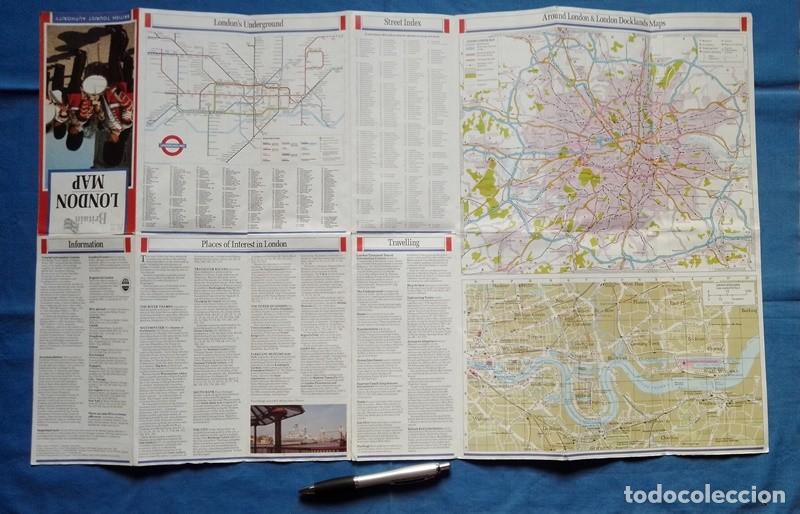 Mapas contempor&aacute;neos: mapa Britain central london y metro - Foto 1