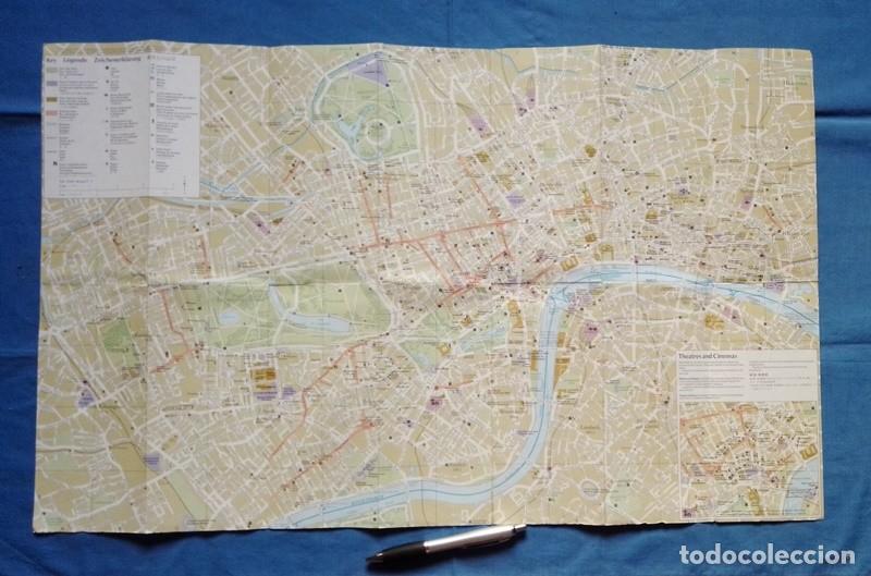 Mapas contempor&aacute;neos: mapa Britain central london y metro - Foto 2