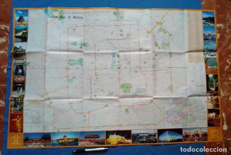 Mapas contempor&aacute;neos: mapa de turismo Beijing CITS - Foto 2