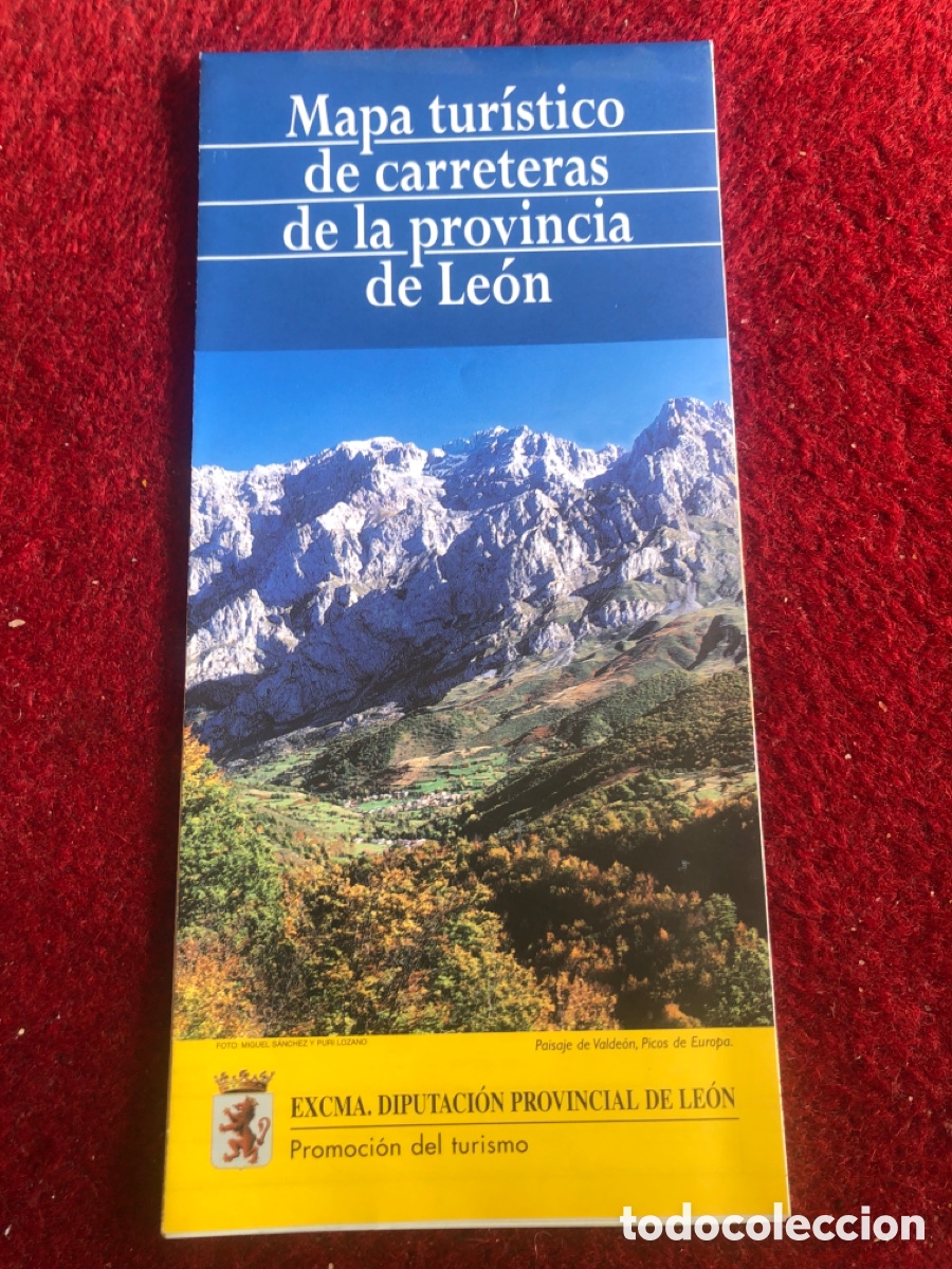 Mapas contempor&aacute;neos: Mapa tur&iacute;stico de carreteras de la provincia de Le&oacute;n - 2001. ASM - Foto 1