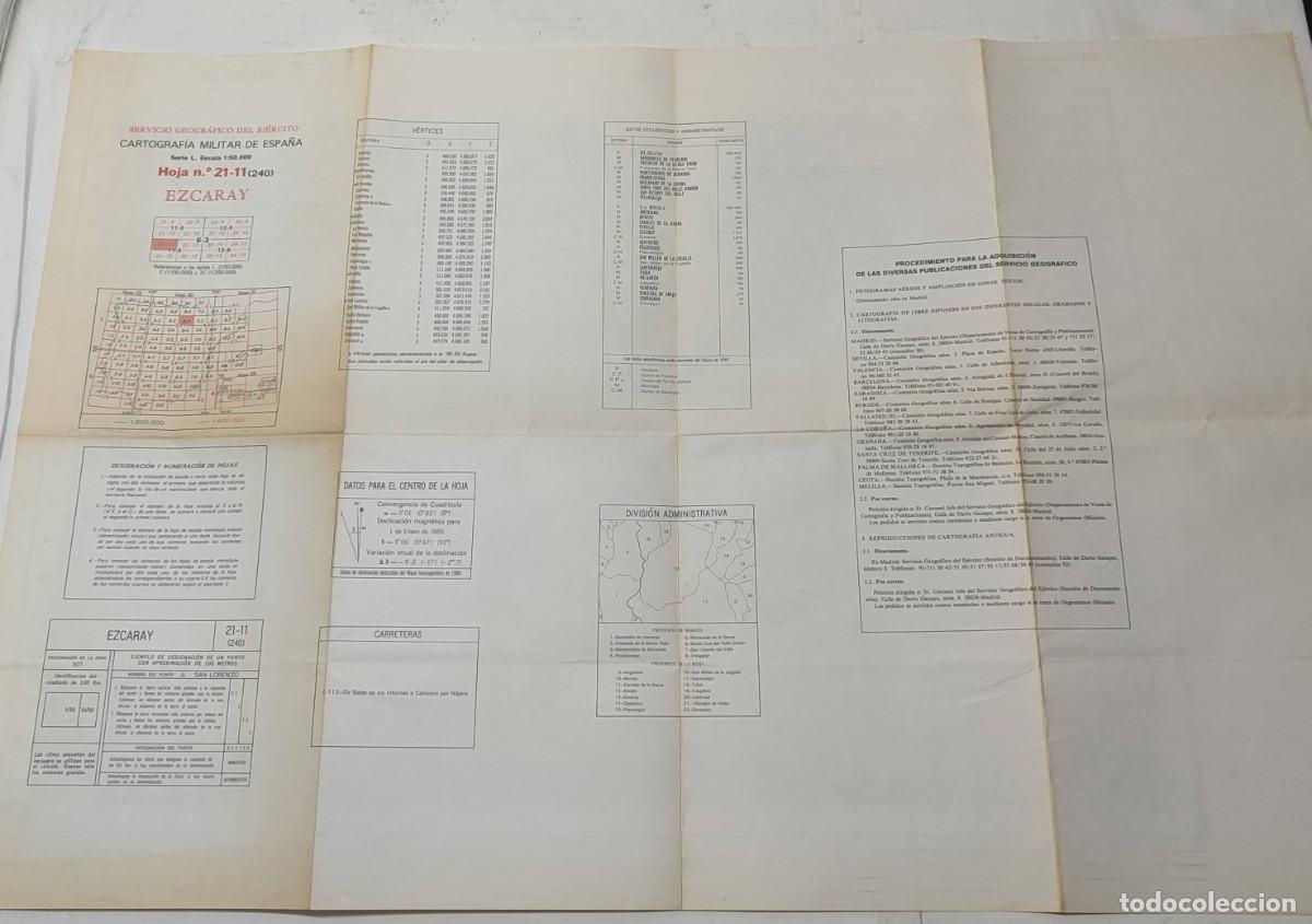 Mapas contempor&aacute;neos: Mapa Militar de EZCARAY La Rioja - Foto 2