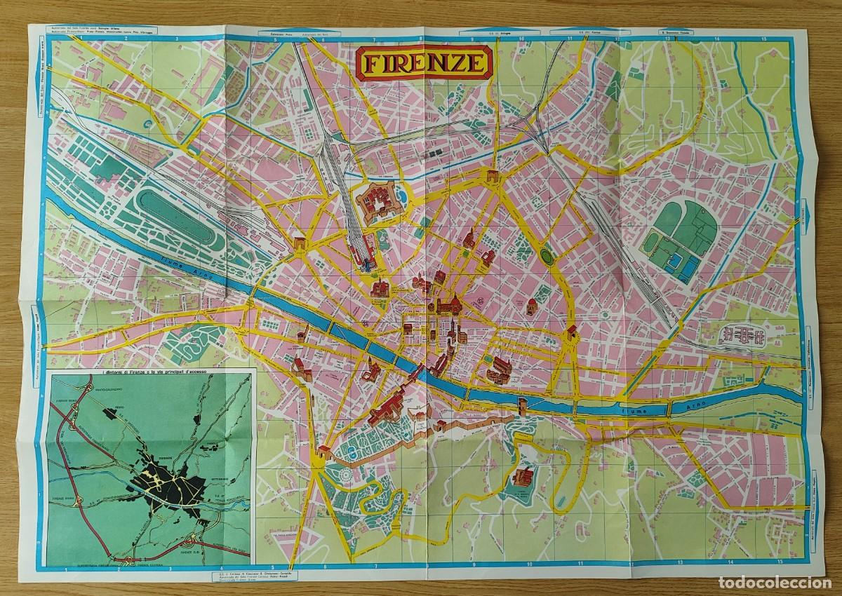 Mapas contempor&aacute;neos: PLANO DE FLORENCIA Y MAPA DE YORKSHIRE. - Foto 2