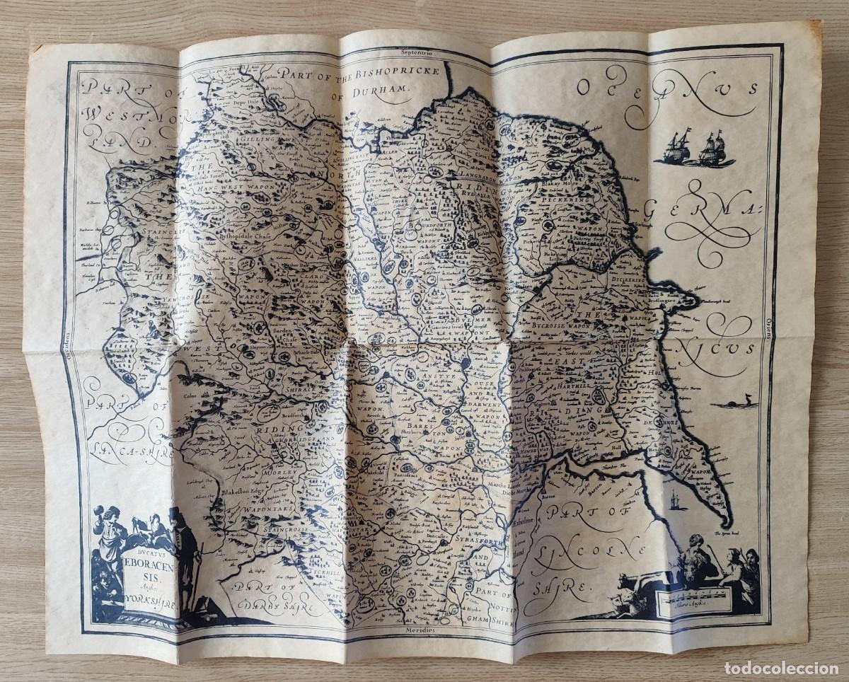 Mapas contempor&aacute;neos: PLANO DE FLORENCIA Y MAPA DE YORKSHIRE. - Foto 3