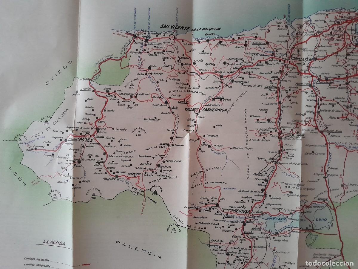 Mapas contempor&aacute;neos: MAPA GUIA DE LA PROVINCIA DE SANTANDER RV - Foto 3