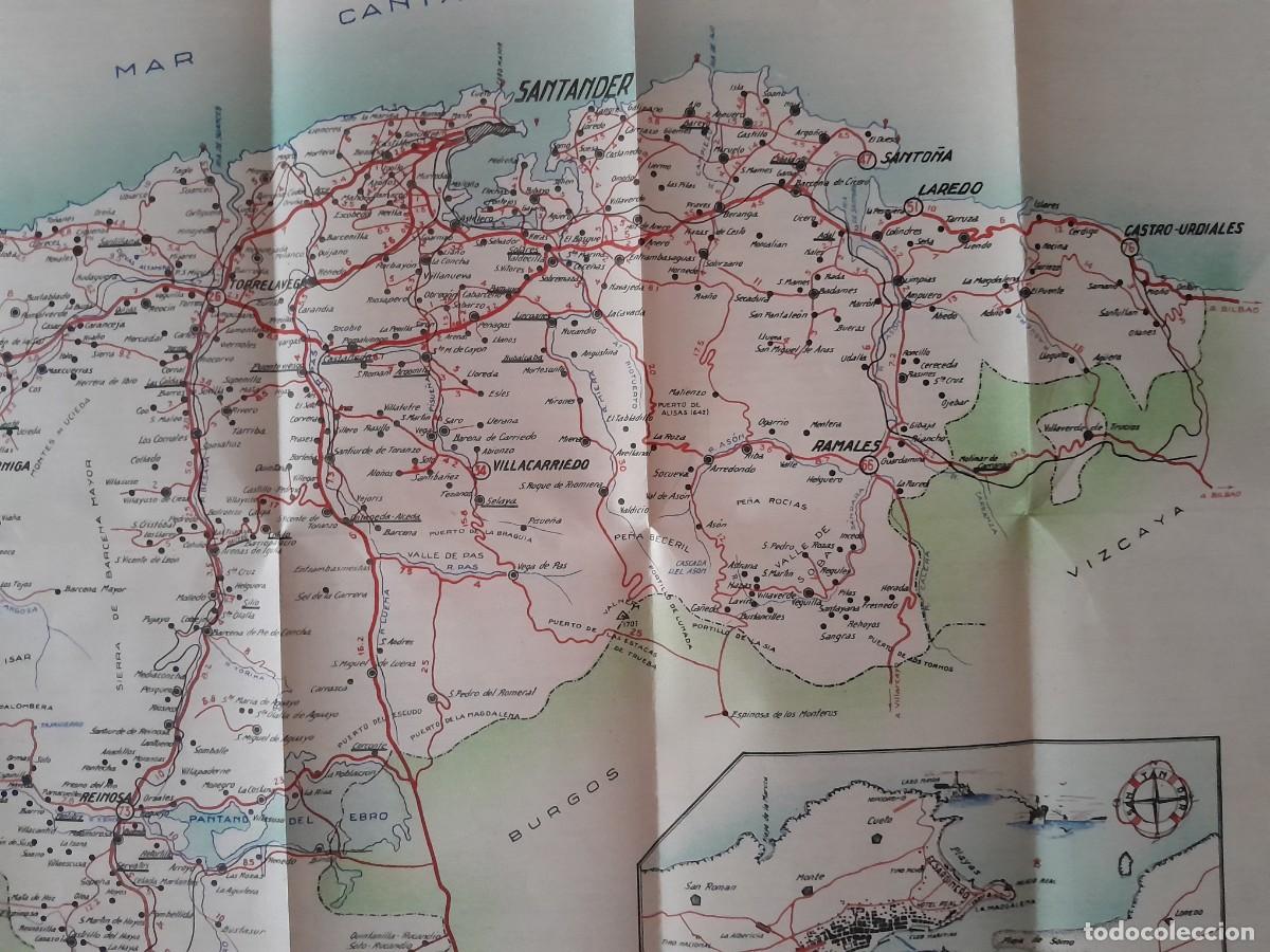 Mapas contempor&aacute;neos: MAPA GUIA DE LA PROVINCIA DE SANTANDER RV - Foto 4