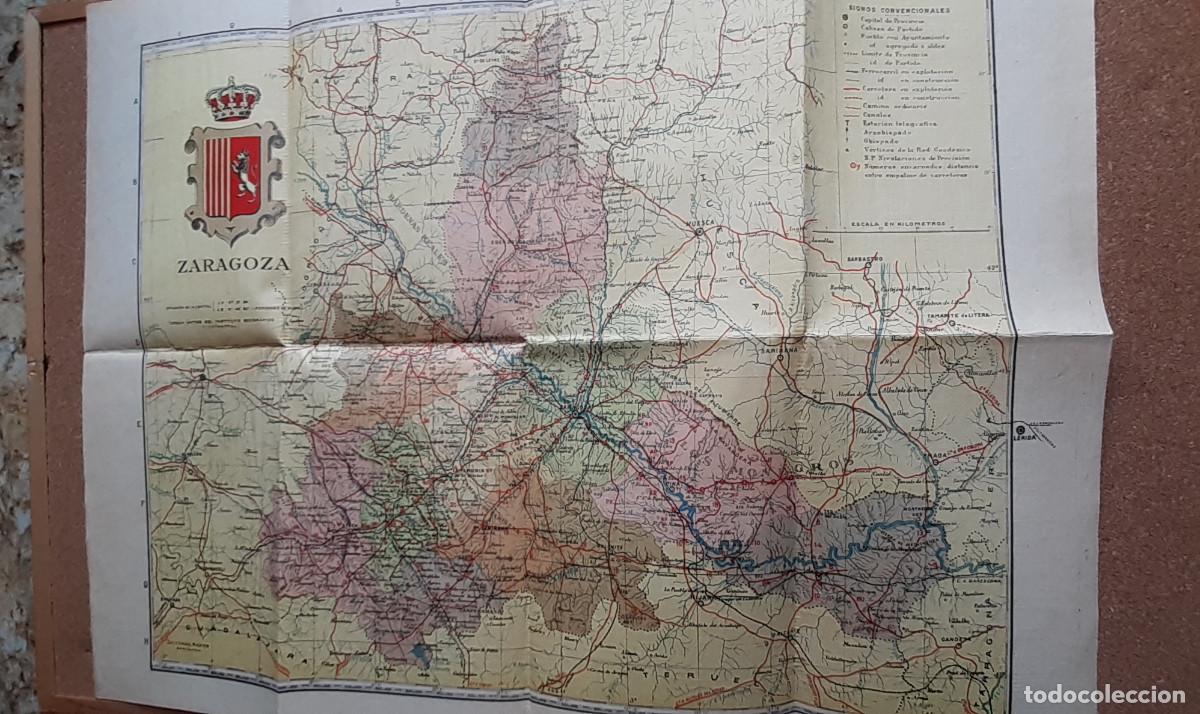 Mapas contempor&aacute;neos: Mapa. Zaragoza. Colecci&oacute;n de cartas corogr&aacute;ficas Mart&iacute;n.