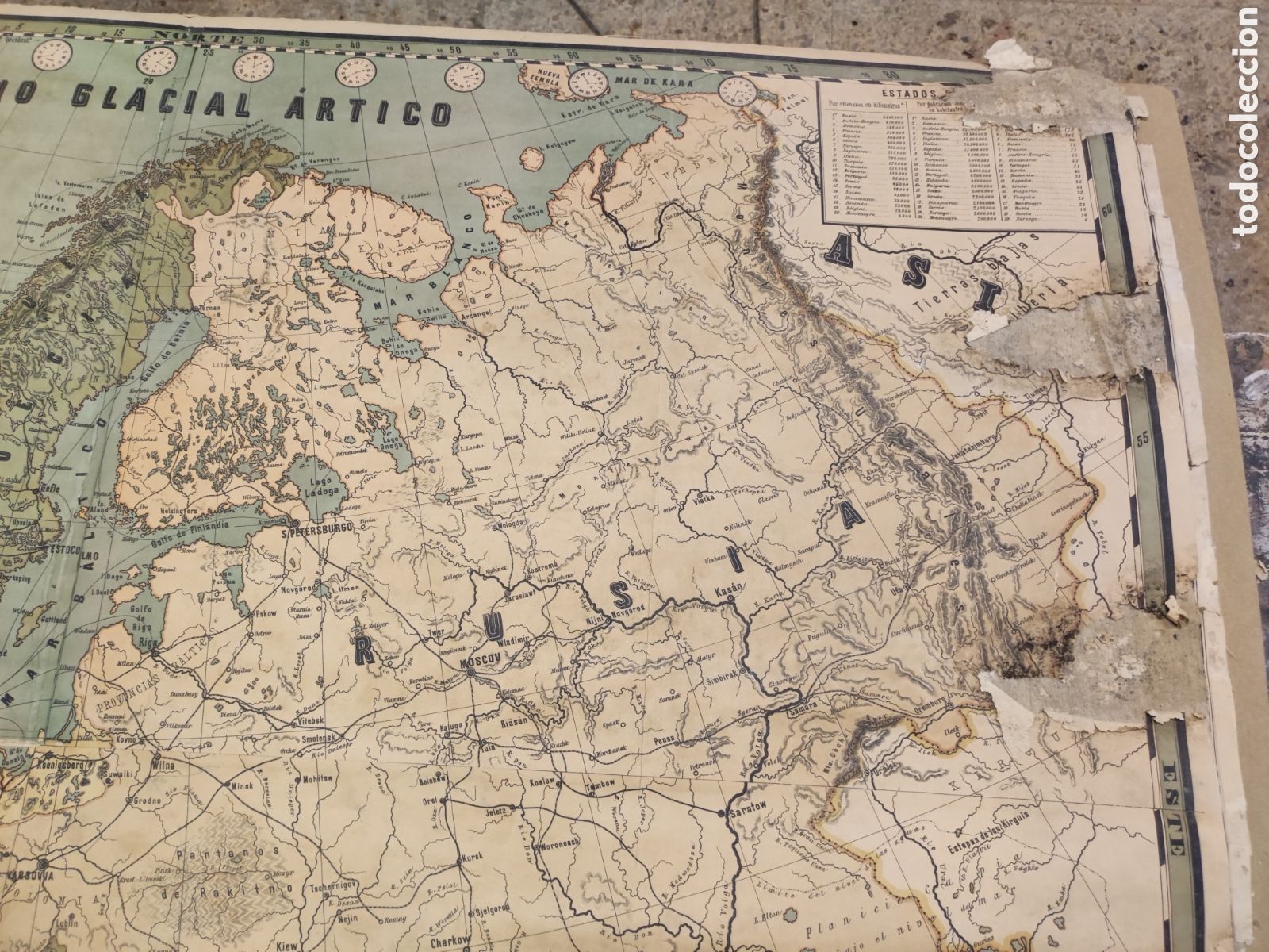 Mapas contempor&aacute;neos: Mapa de Europa de 1888 - Foto 4