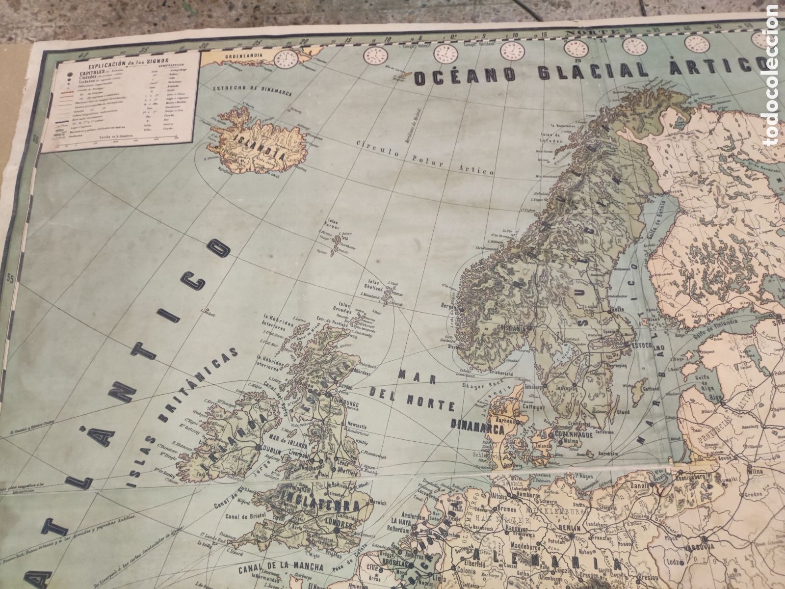 Mapas contempor&aacute;neos: Mapa de Europa de 1888 - Foto 5
