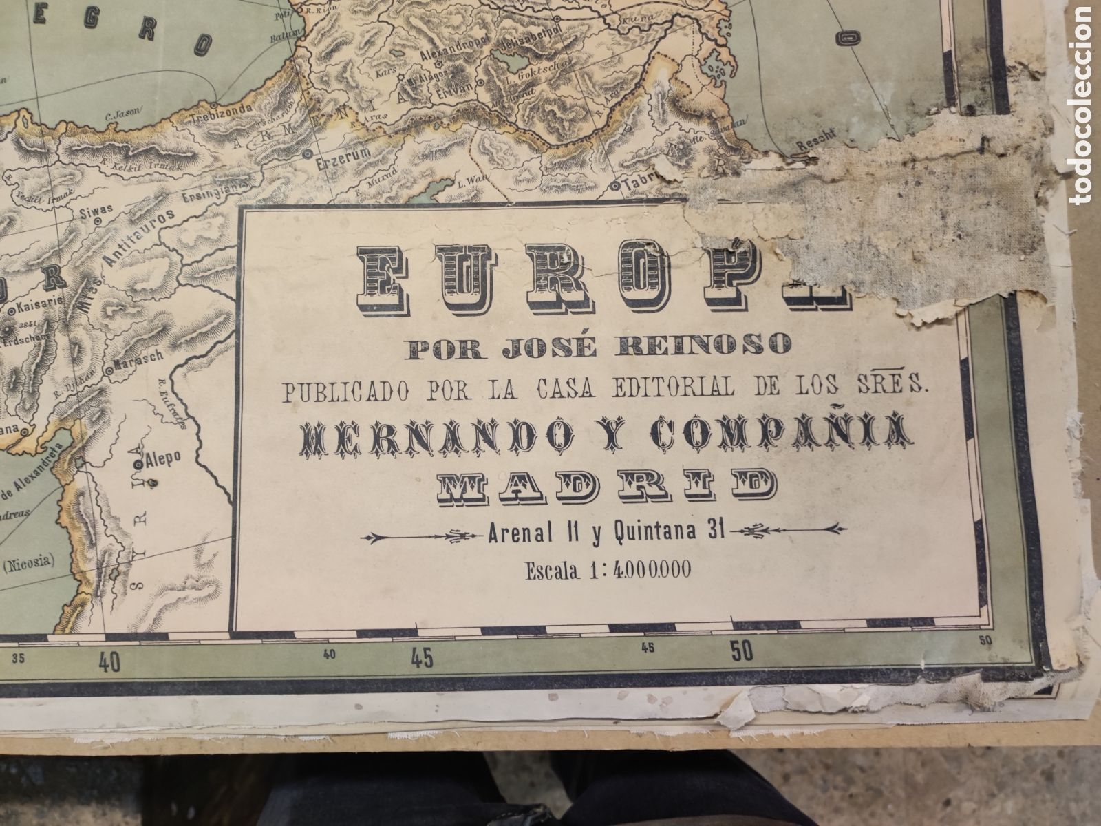 Mapas contempor&aacute;neos: Mapa de Europa de 1888 - Foto 6